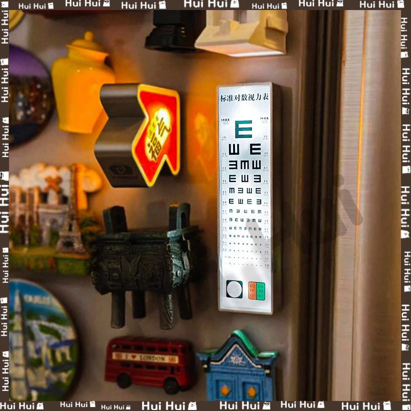 Magnetic Letter Board - 2025 الإبداعية مقلد مصغرة مخطط العين