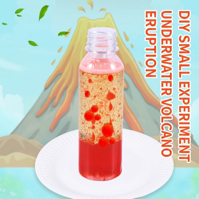 Science Kit Volcano - مجموعة تجارب علمية ثلاثية الأبعاد STEM