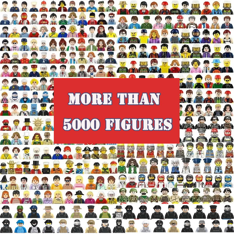 Lego Set Creator - ألعاب أطفال 200 شخصيات عمل صغيرة