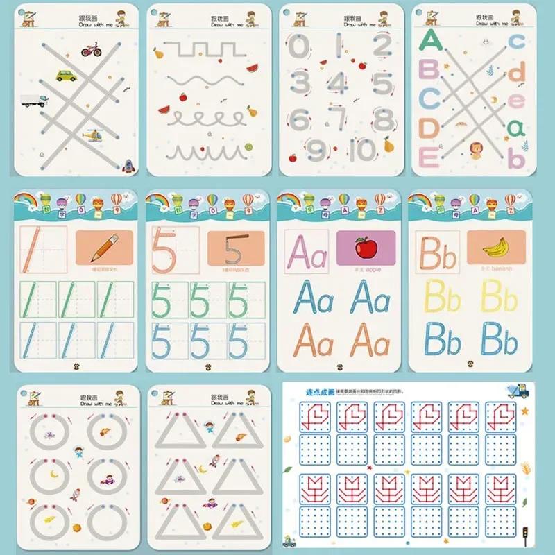 مصنف التتبع السحري كتب مونتيسو - مراجعة Kids Educational Workbooks وسعره