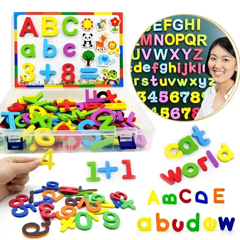 مجموعة جديدة من الحروف الأبجدي - مراجعة Magnetic Letter Board وسعره
