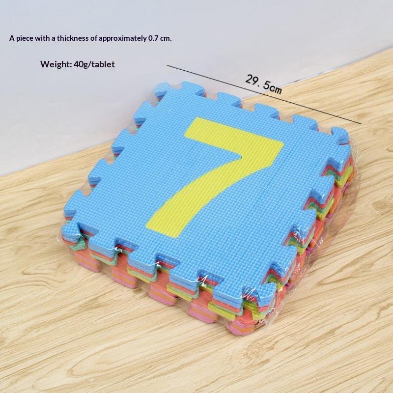سجادة لعب من الفوم غير السام م - مراجعة Kids Educational - Alphabet Numbers & More وسعره