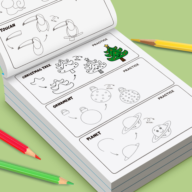 كتاب أنشطة للأطفال: كيفية رسم  - مراجعة Kids Educational Workbooks وسعره