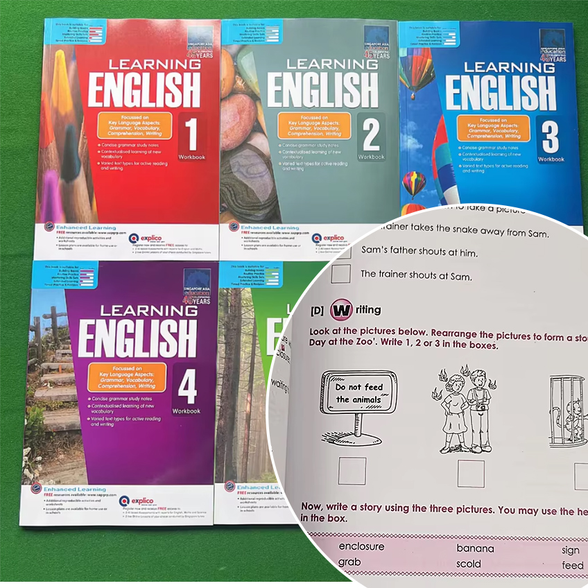 كتاب واحد من سلسلة SAP التعليم - مراجعة Kids Education In Singapore وسعره