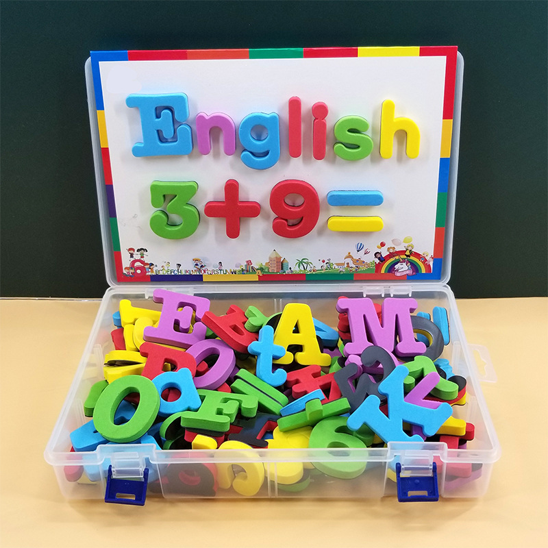 أرقام الحروف المغناطيسية الأبج - مراجعة Magnetic Letter Board وسعره