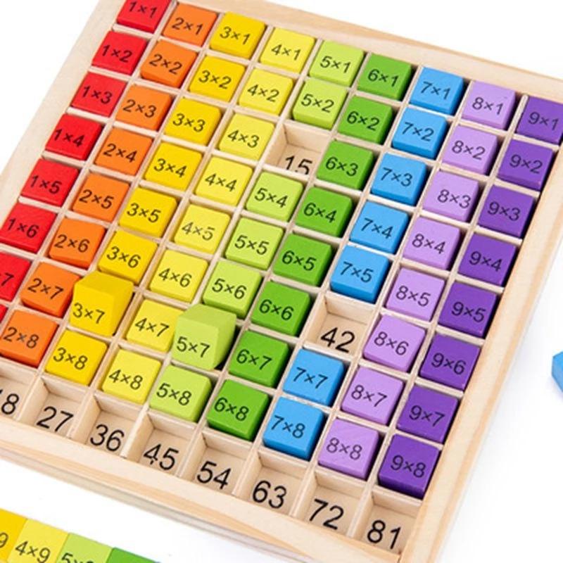 ألعاب الرياضيات الخشبية التعلي - مراجعة Kids Education Table وسعره
