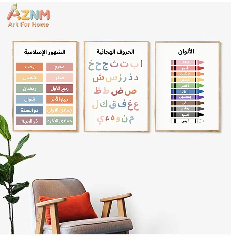 لوحة جدارية تعليمية للأطفال با - مراجعة Kids Educational - Alphabet Numbers & More وسعره