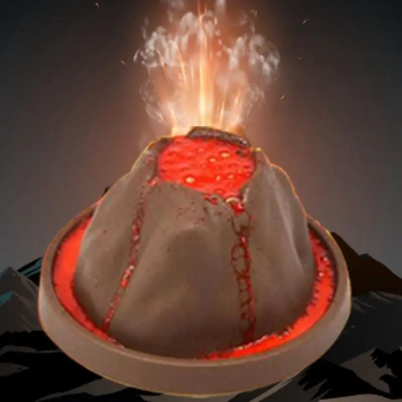 1 قطعة ألعاب استكشاف العلوم تع - مراجعة Science Kit Volcano وسعره