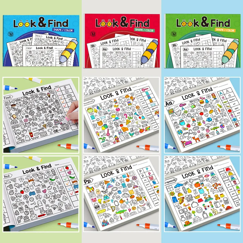 كتاب تلوين للأطفال مع أنشطة ال - مراجعة Kids Educational Workbooks وسعره