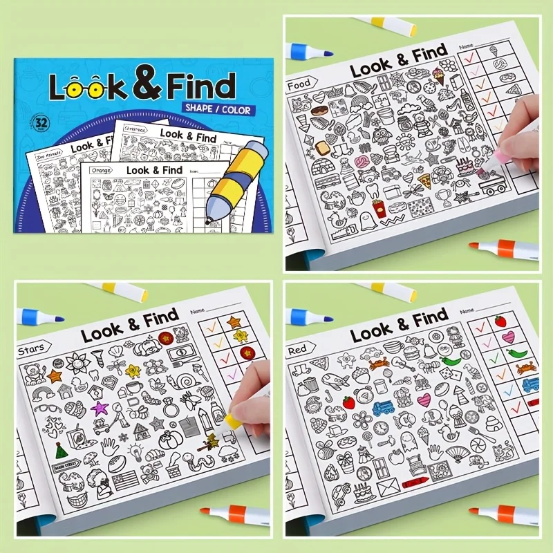 كتاب تلوين للأطفال مع أنشطة ال - مراجعة Kids Educational Workbooks وسعره