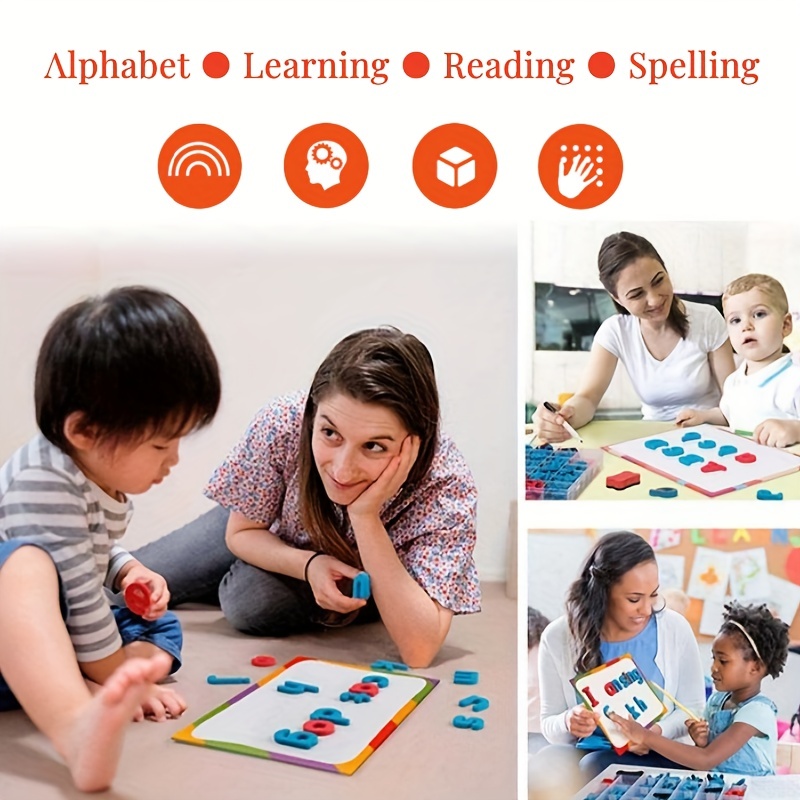 الأحمر والأزرق الإنجليزية رسال - مراجعة Kids Educational - Alphabet Numbers & More وسعره