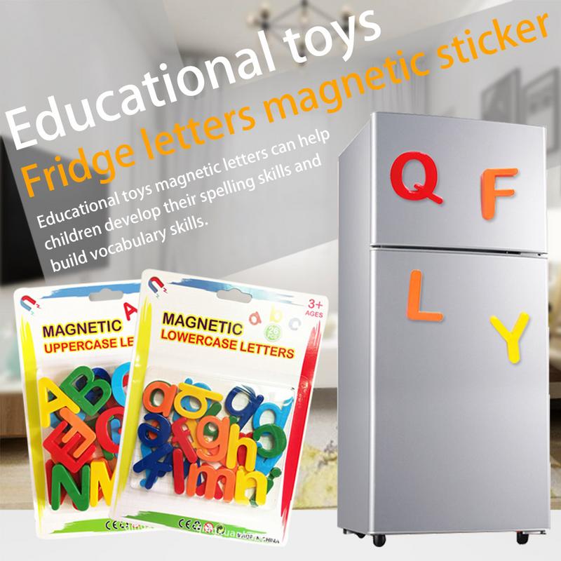ملصقات ثلاجة بلاستيكية للأطفال - مراجعة Magnetic Letter Board وسعره