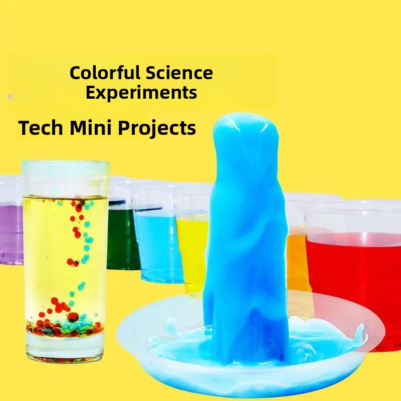مجموعة تجارب علمية قوس قزح للأ - مراجعة Science Kit Volcano وسعره