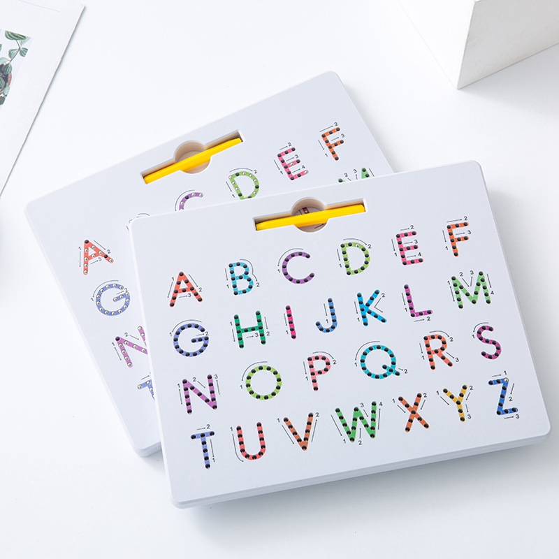 مجموعة من قطعتين: لوحة تعليمية - مراجعة Magnetic Letter Board وسعره