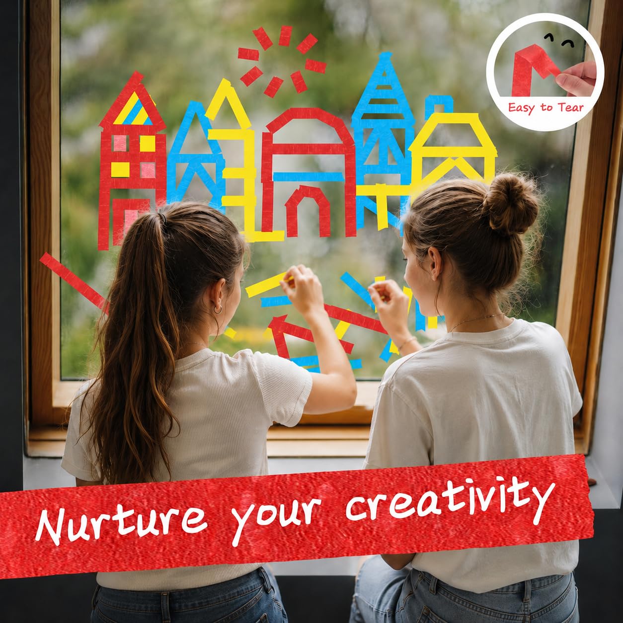 شريط لاصق بـ 7 ألوان، شريط جدا - مراجعة Kids Education Wallpaper وسعره